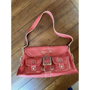 New York &‎ Company Salmon coral Handbag Purse Y2K